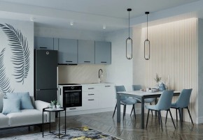 Кухонный гарнитур Ниагара 2550 (Стол. 26мм) в Верхней Салде - verhnyaya-salda.mebel24.online | фото