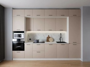 Кухонный гарнитур Шампань 3400 (Стол. 38мм) в Верхней Салде - verhnyaya-salda.mebel24.online | фото