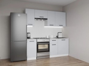 Кухонный гарнитур Смоки 2000 (Стол. 38 мм) в Верхней Салде - verhnyaya-salda.mebel24.online | фото