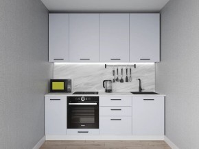 Кухонный гарнитур Смоки 2200 h950 (Стол. 26мм) в Верхней Салде - verhnyaya-salda.mebel24.online | фото