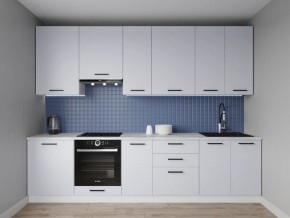 Кухонный гарнитур Смоки 2400 h950 (Стол. 38 мм) в Верхней Салде - verhnyaya-salda.mebel24.online | фото