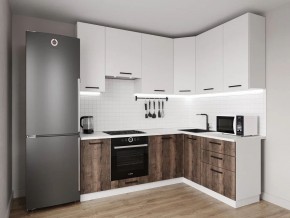 Кухонный гарнитур Старое Дерево 2200*1600 h950 (Стол. 38мм) в Верхней Салде - verhnyaya-salda.mebel24.online | фото