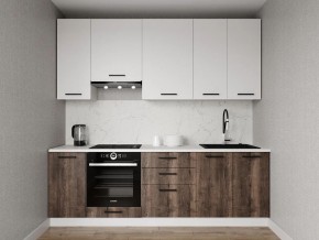 Кухонный гарнитур Старое Дерево 2400 h950 (Стол. 38мм) в Верхней Салде - verhnyaya-salda.mebel24.online | фото