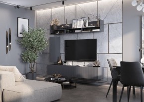 КВИНТА Гостиная 2000 (темно серый) в Верхней Салде - verhnyaya-salda.mebel24.online | фото 1