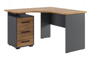 ЛАЙТ 2 Стол компьютерный угловой (1200) Графит/Дуб Крафт Золотой в Верхней Салде - verhnyaya-salda.mebel24.online | фото