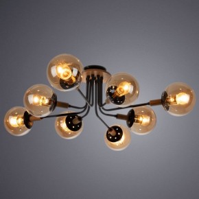 Люстра на штанге Arte Lamp Oxford A2716PL-8BK в Верхней Салде - verhnyaya-salda.mebel24.online | фото 2