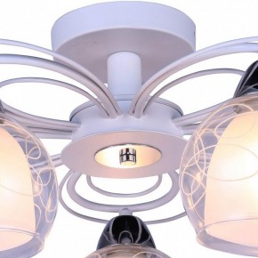 Люстра на штанге Arte Lamp Sansa A7585PL-5WH в Верхней Салде - verhnyaya-salda.mebel24.online | фото 4