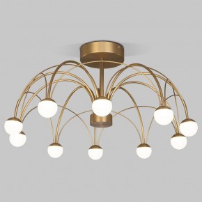 Люстра на штанге Eurosvet Ragno 90031/10 LED золото в Верхней Салде - verhnyaya-salda.mebel24.online | фото