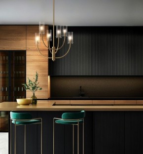Люстра на штанге Maytoni Arco MOD223PL-06BS в Верхней Салде - verhnyaya-salda.mebel24.online | фото 6
