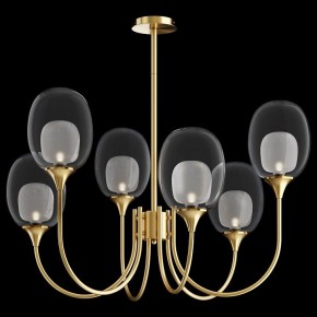 Люстра на штанге Maytoni Aura MOD016PL-06BS в Верхней Салде - verhnyaya-salda.mebel24.online | фото 2