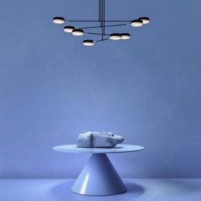 Люстра на штанге Maytoni Fad MOD070PL-L48B3K в Верхней Салде - verhnyaya-salda.mebel24.online | фото 6