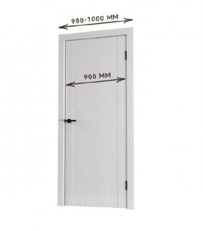 Межкомнатная дверь Bolivar Каньон браун (комплект) 900 в Верхней Салде - verhnyaya-salda.mebel24.online | фото