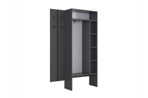 МЕРСИ Прихожая (модульная) графит в Верхней Салде - verhnyaya-salda.mebel24.online | фото 7