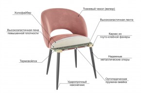 МОЛИ Набор стульев (2 шт) в Верхней Салде - verhnyaya-salda.mebel24.online | фото 3