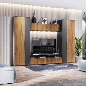 МОНИКА Гостиная 3000 (темно серый) в Верхней Салде - verhnyaya-salda.mebel24.online | фото 1
