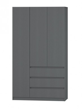 МС "Хилтон" Шкаф №2 1200 (Графит) в Верхней Салде - verhnyaya-salda.mebel24.online | фото 2