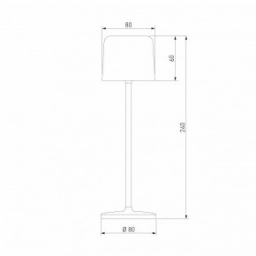 Настольная лампа декоративная Elektrostandard Bitty a069003 в Верхней Салде - verhnyaya-salda.mebel24.online | фото 5