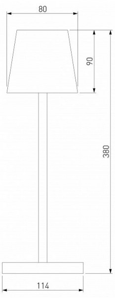 Настольная лампа декоративная Elektrostandard Mist a063928 в Верхней Салде - verhnyaya-salda.mebel24.online | фото 3