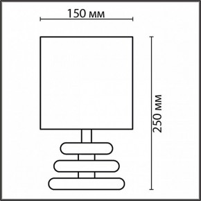 Настольная лампа декоративная Lumion Latza 8126/1Т в Верхней Салде - verhnyaya-salda.mebel24.online | фото 3