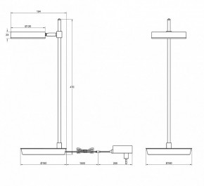Настольная лампа декоративная Maytoni Fad MOD070TL-L8W3K в Верхней Салде - verhnyaya-salda.mebel24.online | фото 3