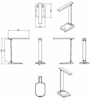 Настольная лампа офисная Arte Lamp London A5124LT-1BK в Верхней Салде - verhnyaya-salda.mebel24.online | фото 2