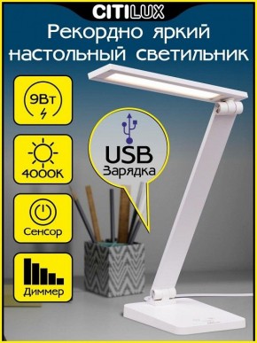 Настольная лампа офисная Citilux Ньютон CL803080 в Верхней Салде - verhnyaya-salda.mebel24.online | фото 2