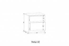 НИЛЬС - 32 Тумба в Верхней Салде - verhnyaya-salda.mebel24.online | фото 2