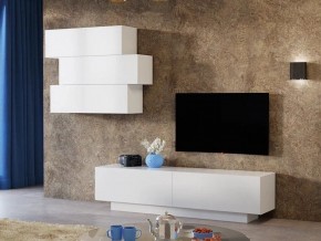 ПАОЛА Гостиная (Белый/Белый) в Верхней Салде - verhnyaya-salda.mebel24.online | фото 4