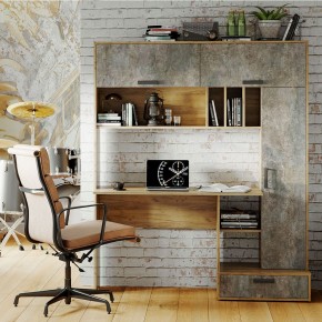 Письменный стол Техно (крафт/бетон) в Верхней Салде - verhnyaya-salda.mebel24.online | фото 3