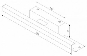 Подсветка для картины Elektrostandard Rino a061222 в Верхней Салде - verhnyaya-salda.mebel24.online | фото 4
