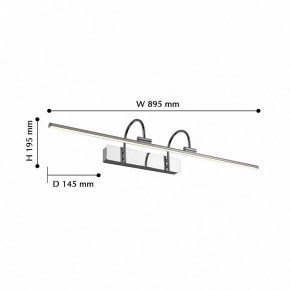 Подсветка для картины Favourite Strenuus 2431-3W в Верхней Салде - verhnyaya-salda.mebel24.online | фото 2