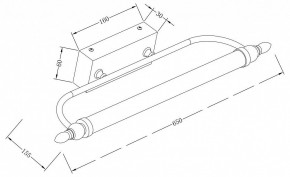Подсветка для зеркала Maytoni Oculus MIR014WL-L12C3K в Верхней Салде - verhnyaya-salda.mebel24.online | фото 3