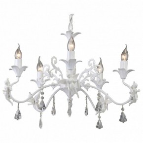 Подвесная люстра Arte Lamp Angelina A5349LM-5WH в Верхней Салде - verhnyaya-salda.mebel24.online | фото 2
