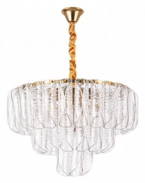 Подвесная люстра Arte Lamp Evelyn A4073LM-12PB в Верхней Салде - verhnyaya-salda.mebel24.online | фото 2
