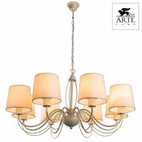 Подвесная люстра Arte Lamp Orlean A9310LM-8WG в Верхней Салде - verhnyaya-salda.mebel24.online | фото 2