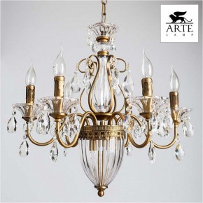 Подвесная люстра Arte Lamp Schelenberg A4410LM-6-2SR в Верхней Салде - verhnyaya-salda.mebel24.online | фото 2