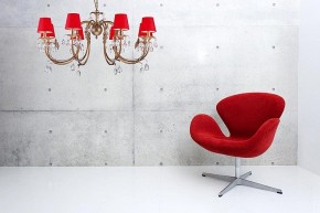 Подвесная люстра Arti Lampadari Meranola Meranola E 1.1.8 AG в Верхней Салде - verhnyaya-salda.mebel24.online | фото 3