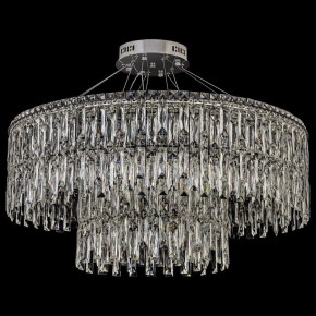 Подвесная люстра Arti Lampadari Ovindoli Nickel Ovindoli L 1.5.80+40.100 N в Верхней Салде - verhnyaya-salda.mebel24.online | фото 3
