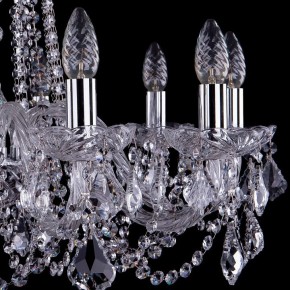 Подвесная люстра Bohemia Ivele Crystal 1402 1402/10/240/Ni/Leafs в Верхней Салде - verhnyaya-salda.mebel24.online | фото 2