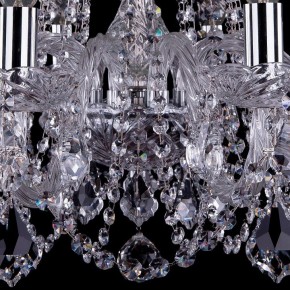 Подвесная люстра Bohemia Ivele Crystal 1402 1402/10/240/Ni/Leafs в Верхней Салде - verhnyaya-salda.mebel24.online | фото 3