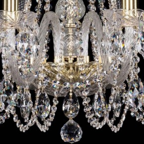 Подвесная люстра Bohemia Ivele Crystal 1402 1402/10/300/G в Верхней Салде - verhnyaya-salda.mebel24.online | фото 4