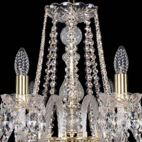 Подвесная люстра Bohemia Ivele Crystal 1402 1402/10/300/G в Верхней Салде - verhnyaya-salda.mebel24.online | фото 5