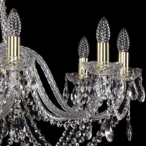 Подвесная люстра Bohemia Ivele Crystal 1402 1402/10/360/G в Верхней Салде - verhnyaya-salda.mebel24.online | фото 2