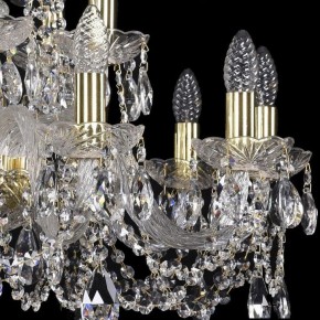 Подвесная люстра Bohemia Ivele Crystal 1402 1402/10+5/240/G в Верхней Салде - verhnyaya-salda.mebel24.online | фото 2