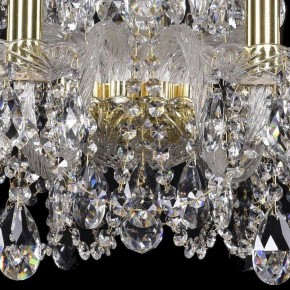 Подвесная люстра Bohemia Ivele Crystal 1402 1402/10+5/240/G в Верхней Салде - verhnyaya-salda.mebel24.online | фото 3