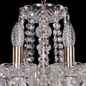 Подвесная люстра Bohemia Ivele Crystal 1402 1402/12/195/Pa в Верхней Салде - verhnyaya-salda.mebel24.online | фото 4