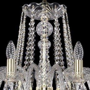 Подвесная люстра Bohemia Ivele Crystal 1402 1402/12/360/G в Верхней Салде - verhnyaya-salda.mebel24.online | фото 4
