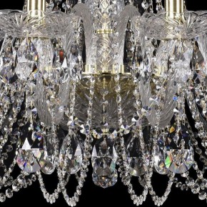 Подвесная люстра Bohemia Ivele Crystal 1402 1402/16/400/G в Верхней Салде - verhnyaya-salda.mebel24.online | фото 4