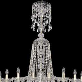 Подвесная люстра Bohemia Ivele Crystal 1402 1402/20/400/XL-140/G в Верхней Салде - verhnyaya-salda.mebel24.online | фото 4