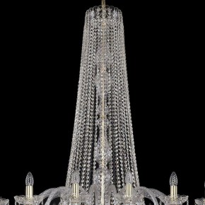 Подвесная люстра Bohemia Ivele Crystal 1402 1402/20/530/h-164/G в Верхней Салде - verhnyaya-salda.mebel24.online | фото 3